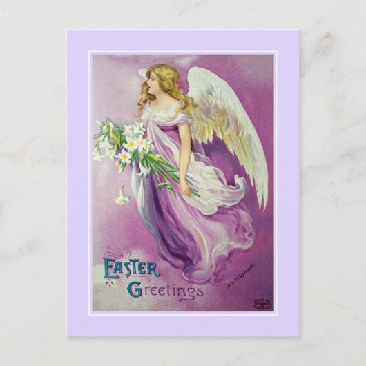 ヴィンテージイースター シーズンポストカード (正面)