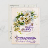 ヴィンテージイースター シーズンポストカード (正面/裏面)