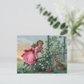 ヴィンテージイースター シーズンポストカード (スタンド正面)