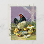 ヴィンテージイースター シーズンポストカード (正面/裏面)