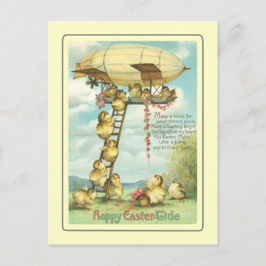 ヴィンテージイースター シーズンポストカード (正面)