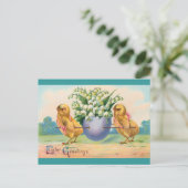 ヴィンテージイースター シーズンポストカード (スタンド正面)