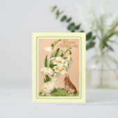 ヴィンテージイースター シーズンポストカード (スタンド正面)