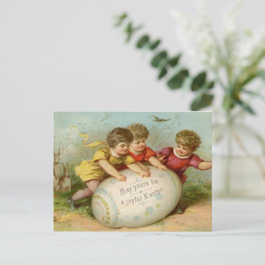 ヴィンテージイースター シーズンポストカード (スタンド正面)