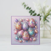 ヴィンテージイースター~ハッピーイースター飾~卵を~へ シーズンカード (スタンド正面)