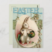 ヴィンテージイースター ポストカード (正面/裏面)