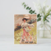 ヴィンテージイースター ポストカード (スタンド正面)