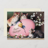 ヴィンテージイースター ポストカード (正面/裏面)