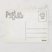 ヴィンテージイースター ポストカード (裏面)