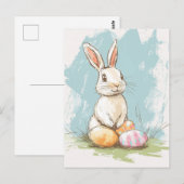 ヴィンテージイースター ポストカード (正面/裏面)