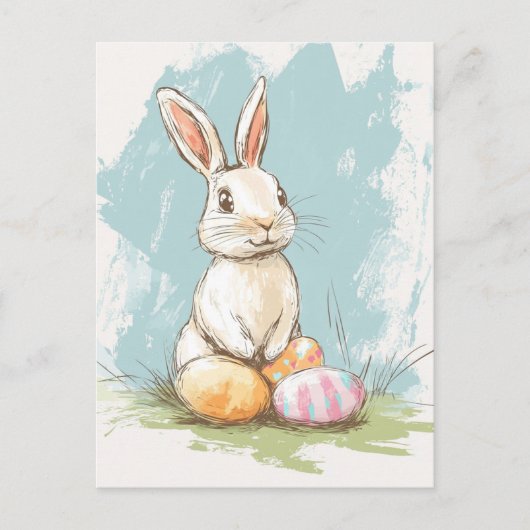 ヴィンテージイースター ポストカード (正面)
