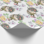ヴィンテージイースター ラッピングペーパー (角)