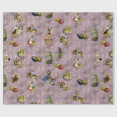 ヴィンテージイースター ラッピングペーパー (フラット)