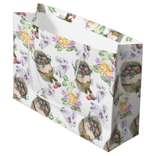 ヴィンテージイースター ラージペーパーバッグ (正面アングル)