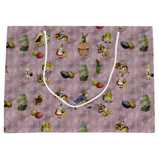 ヴィンテージイースター ラージペーパーバッグ (正面)