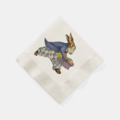 ヴィンテージイースター 縁ありカクテルナプキン (角)