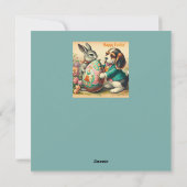 ヴィンテージイースター 〜 HAPPY EASTER 〜 ビーグル 〜 シーズンカード (裏面)