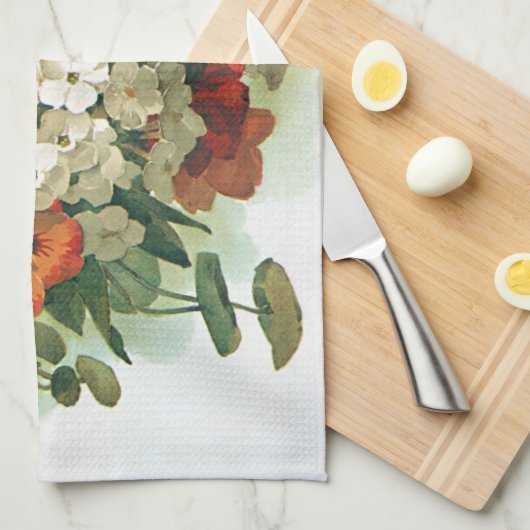 ヴィンテージイーストマンの種子カタログのカバーアート， 1897 キッチンタオル (四つ折り)