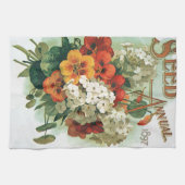 ヴィンテージイーストマンの種子カタログのカバーアート， 1897 キッチンタオル (横)