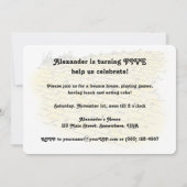 ヴィンテージウィザーズ・オブ・オズ、エメラルド・シティ・バースデーパーティー 招待状 (裏面)