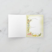 ヴィンテージウィザーズ・オブ・オズ・ベイビーシャワーサンキューカード サンキューカード (内部)