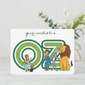 ヴィンテージウィザーズ・オブ・オズ・ベイビーシャワーパーティー 招待状 (スタンド正面)