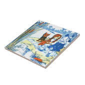 ヴィンテージウィザードのOzイラストレーション – 池 タイル (側面)