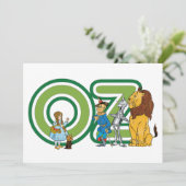 ヴィンテージウィザードのOzキャラクター招待状 招待状 (スタンド正面)