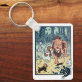 ヴィンテージウィザードのOzキャラクター、黄色レンガ道路 キーホルダー (正面)