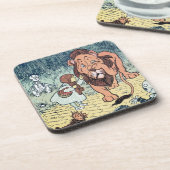 ヴィンテージウィザードのOzキャラクター、黄色レンガ道路 コースター (左側)