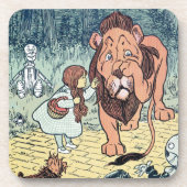 ヴィンテージウィザードのOzキャラクター、黄色レンガ道路 コースター (正面)