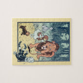 ヴィンテージウィザードのOzキャラクター、黄色レンガ道路 ジグソーパズル (横)