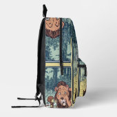 ヴィンテージウィザードのOzキャラクター、黄色レンガ道路 プリントバックパック (左)