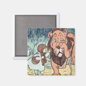 ヴィンテージウィザードのOzキャラクター、黄色レンガ道路 マグネット (正面/裏面)