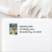 ヴィンテージウィザードのOzキャラクター、黄色レンガ道路 ラベル (インサイチュ)