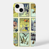 ヴィンテージウィザードのOzキャラクター、黄色レンガ道路 Case-Mate iPhoneケース (裏面)