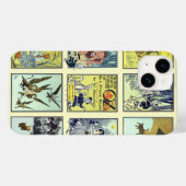 ヴィンテージウィザードのOzキャラクター、黄色レンガ道路 Case-Mate iPhoneケース (裏面 (横))