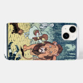 ヴィンテージウィザードのOzキャラクター、黄色レンガ道路 Case-Mate iPhoneケース (裏面 (横))