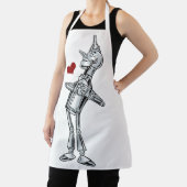 ヴィンテージウィザードのoz，ティンマンハッピースマイルハート エプロン (インサイチュ)