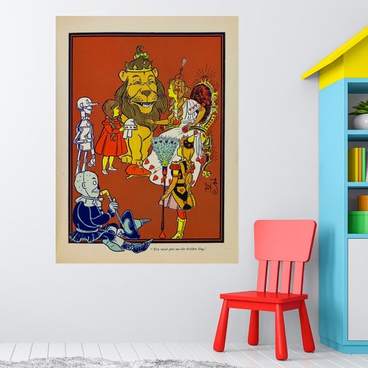 ヴィンテージウィザードのOz – 大プリント ポスター