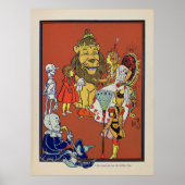 ヴィンテージウィザードのOz – 大プリント ポスター (正面)