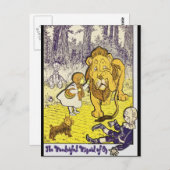 ヴィンテージウィザードのOz 1st Editionプリント ポストカード (正面/裏面)