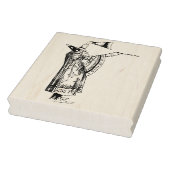 ヴィンテージウィザードアジュアル魔法ラバーアートスタンプ ラバースタンプ (スタンプ)