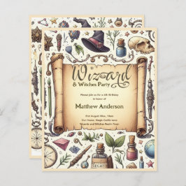 ヴィンテージウィザードウィッチパーティー魔法の魔法のワンズ帽子