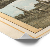 ヴィンテージウィスコンシンの図式地図(1874年) ポスター (角)