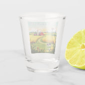 ヴィンテージウィスコンシン ショットグラス (裏面)