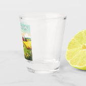 ヴィンテージウィスコンシン ショットグラス (右)