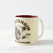 ヴィンテージウィスコンシン ツートーンマグカップ (正面右)