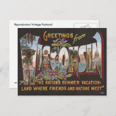 ヴィンテージウィスコンシン ポストカード (正面/裏面)