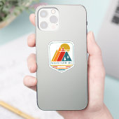 ヴィンテージウィスラーカナダスキー土産1980s シール (スマートフォン)